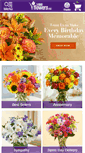 Mobile Screenshot of 1800flowers.ca