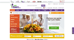 Desktop Screenshot of 1800flowers.com